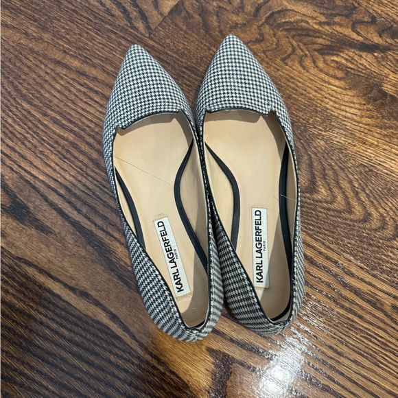 Karl Lagerfeld flat shoes. Size 7 - Picture 5 of 5